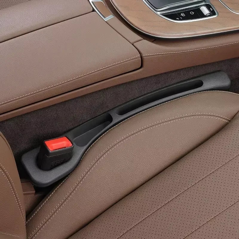 Universal Car Seat Gap Organizer – Filler Strip with Wallet Slot, Stops Items from Falling