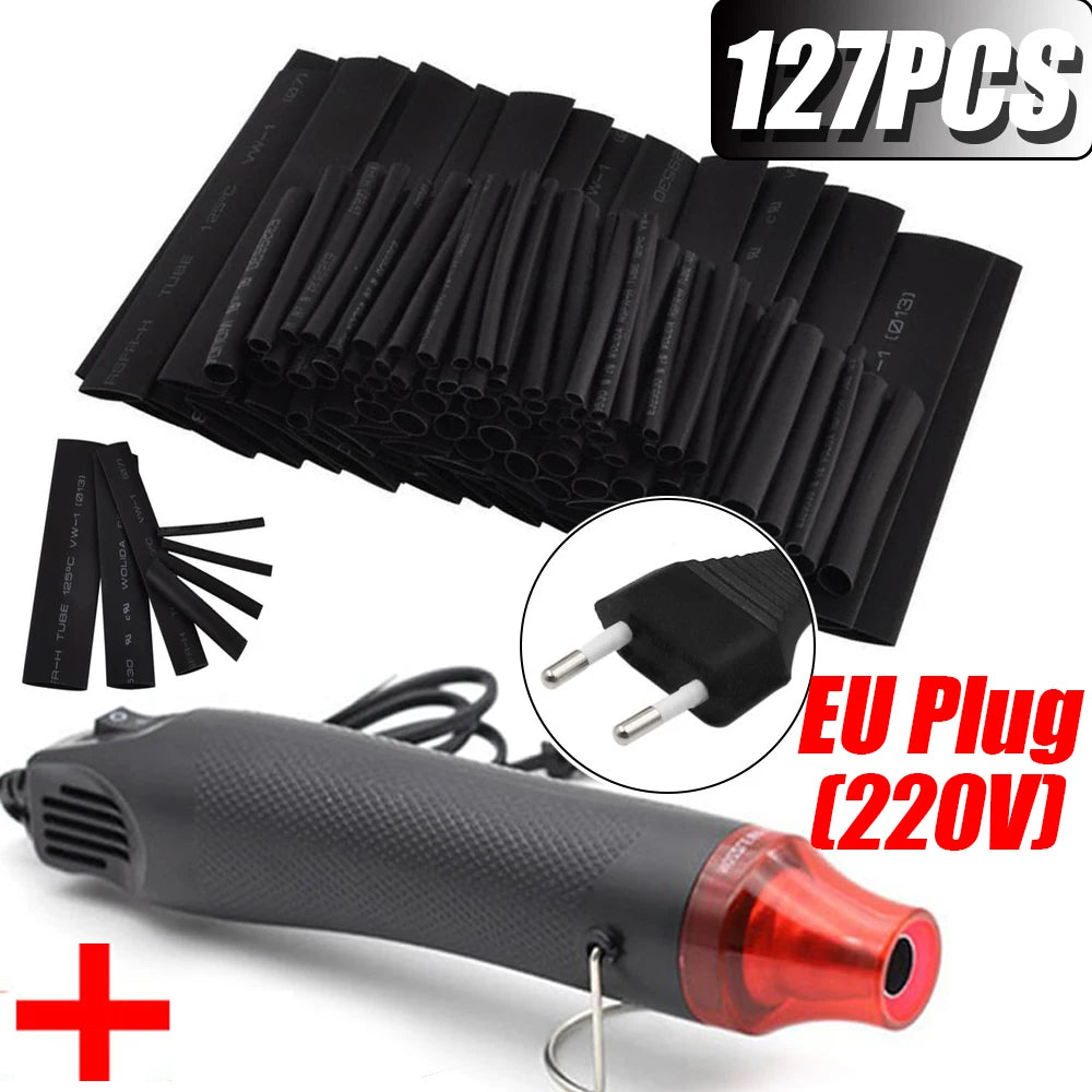 1060/530/127PCS Heat Shrink Tubing kit 2:1 Shrinkable Wire Shrinking Wrap Wire Connect Cover Cable Repair Protection