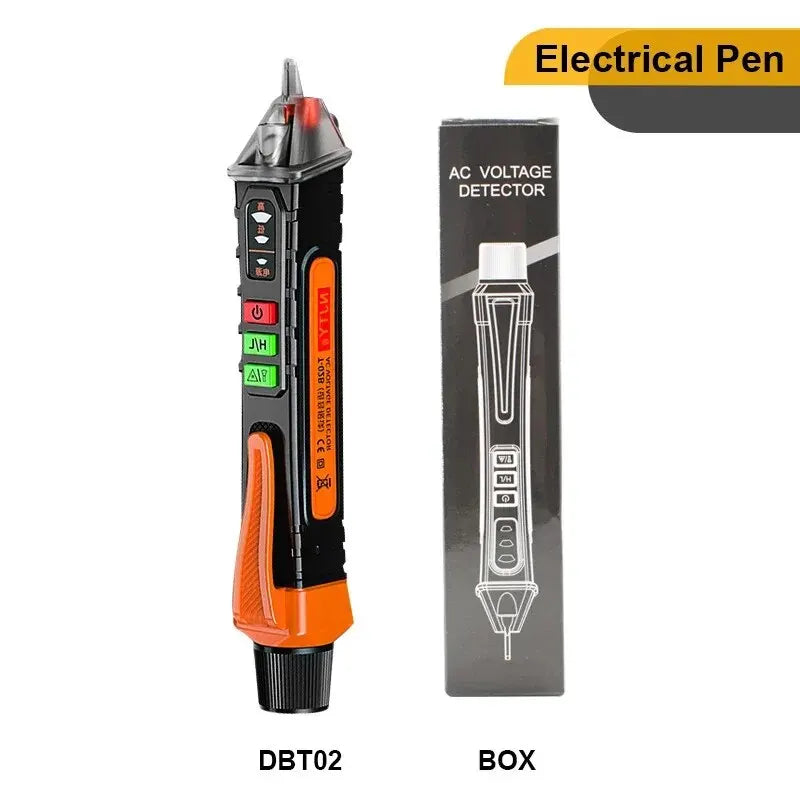 MUFASHA Non-Contact Voltage Detector Electrical Pen AC Voltage Tester Smart Breakpoint Finder 12-1000V