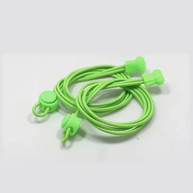 1Pair No Tie Shoe laces Quick Locks Shoelaces Without ties Elastic Laces Sneakers Kids Adult Boot Shoelace for Shoes