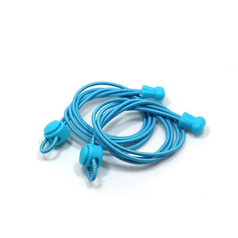 1Pair No Tie Shoe laces Quick Locks Shoelaces Without ties Elastic Laces Sneakers Kids Adult Boot Shoelace for Shoes