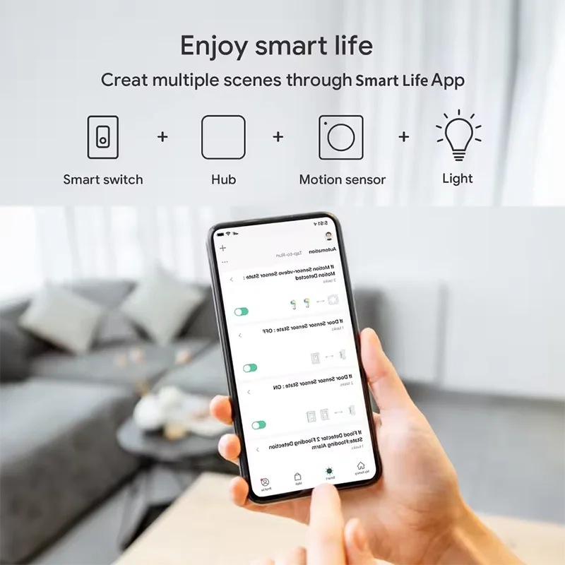 Tuya Zigbee 3.0 Gateway Hub Smart Home Wireless Bridge Smart Life APP Remote Control Automation Device Works with Alexa Google