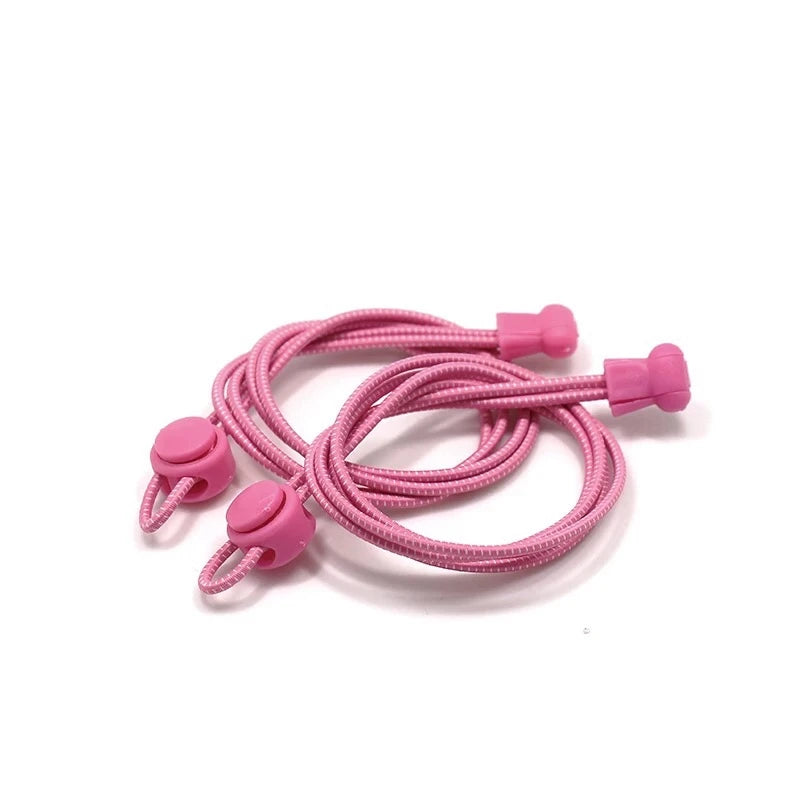 1Pair No Tie Shoe laces Quick Locks Shoelaces Without ties Elastic Laces Sneakers Kids Adult Boot Shoelace for Shoes