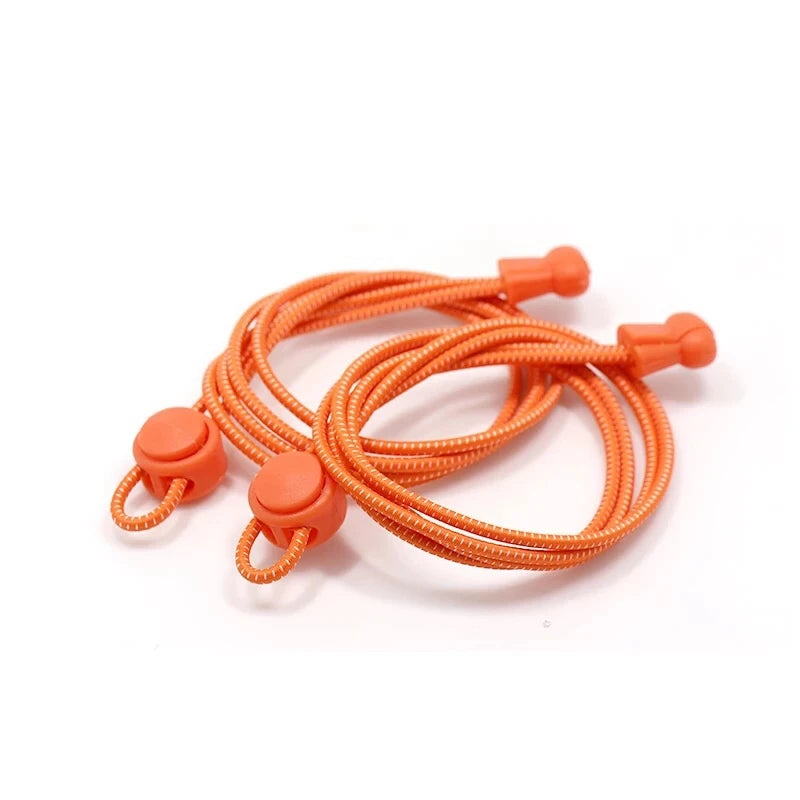 1Pair No Tie Shoe laces Quick Locks Shoelaces Without ties Elastic Laces Sneakers Kids Adult Boot Shoelace for Shoes