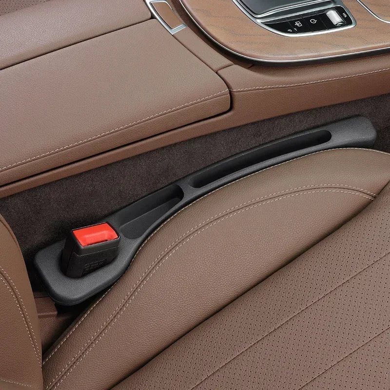 Universal Car Seat Gap Organizer – Filler Strip with Wallet Slot, Stops Items from Falling