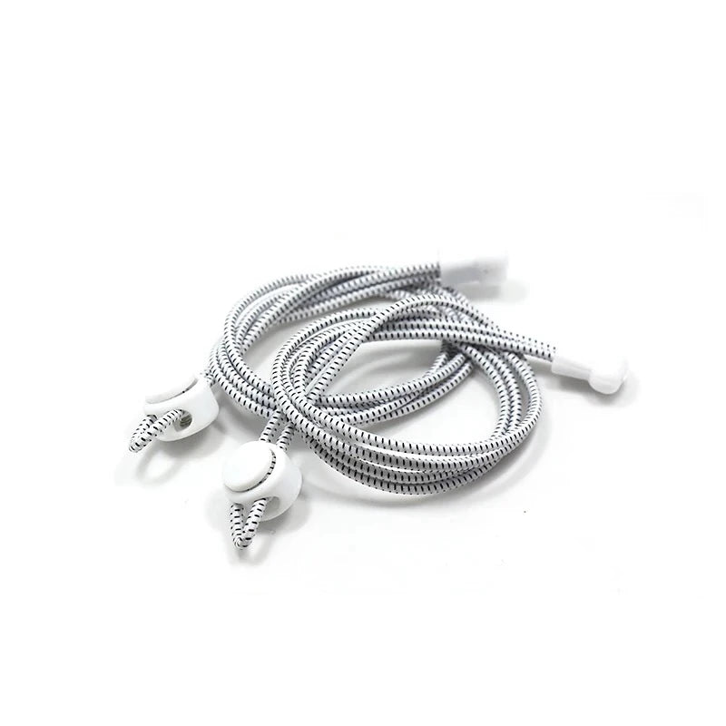1Pair No Tie Shoe laces Quick Locks Shoelaces Without ties Elastic Laces Sneakers Kids Adult Boot Shoelace for Shoes
