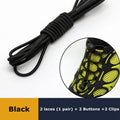 1Pair No Tie Shoe laces Quick Locks Shoelaces Without ties Elastic Laces Sneakers Kids Adult Boot Shoelace for Shoes