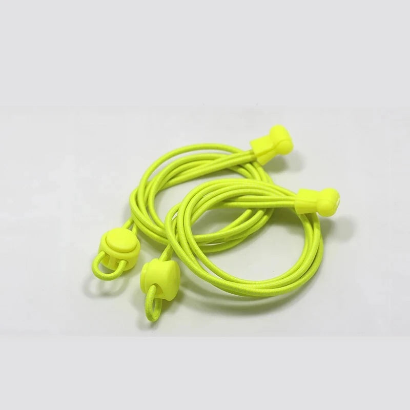 1Pair No Tie Shoe laces Quick Locks Shoelaces Without ties Elastic Laces Sneakers Kids Adult Boot Shoelace for Shoes