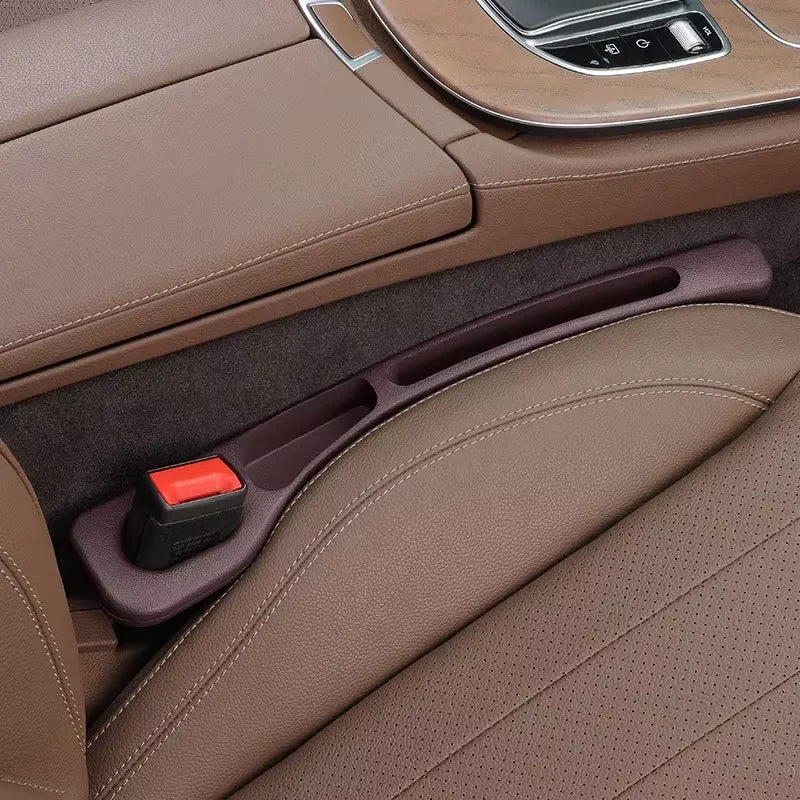 Universal Car Seat Gap Organizer – Filler Strip with Wallet Slot, Stops Items from Falling