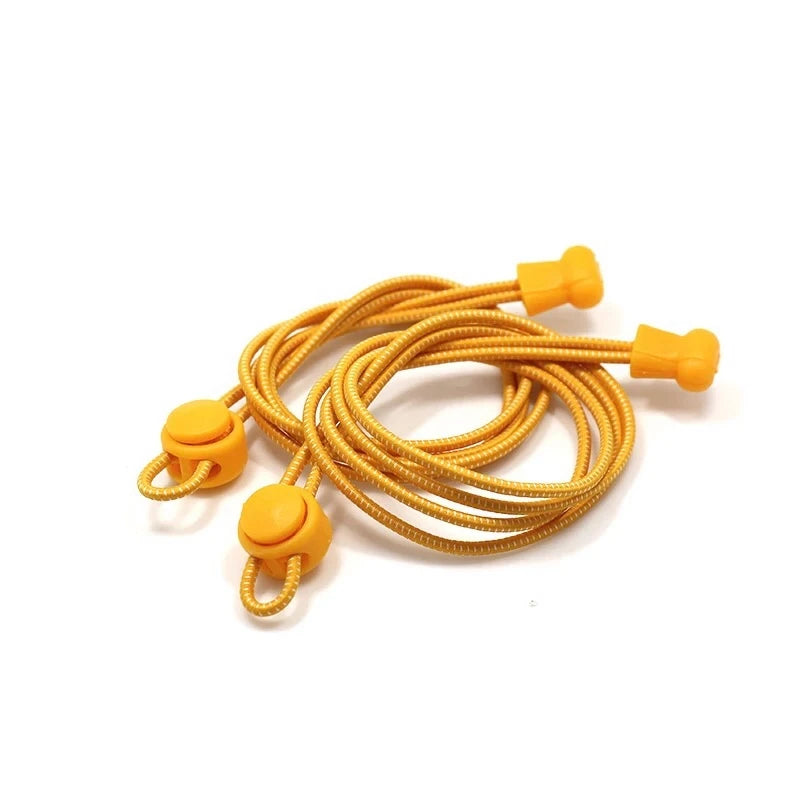 1Pair No Tie Shoe laces Quick Locks Shoelaces Without ties Elastic Laces Sneakers Kids Adult Boot Shoelace for Shoes
