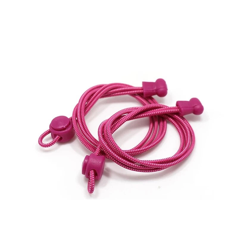 1Pair No Tie Shoe laces Quick Locks Shoelaces Without ties Elastic Laces Sneakers Kids Adult Boot Shoelace for Shoes