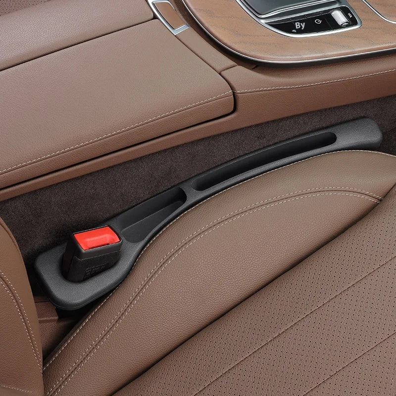 Universal Car Seat Gap Organizer – Filler Strip with Wallet Slot, Stops Items from Falling