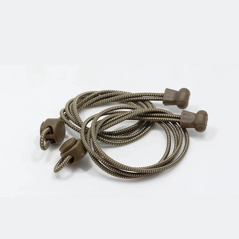 1Pair No Tie Shoe laces Quick Locks Shoelaces Without ties Elastic Laces Sneakers Kids Adult Boot Shoelace for Shoes